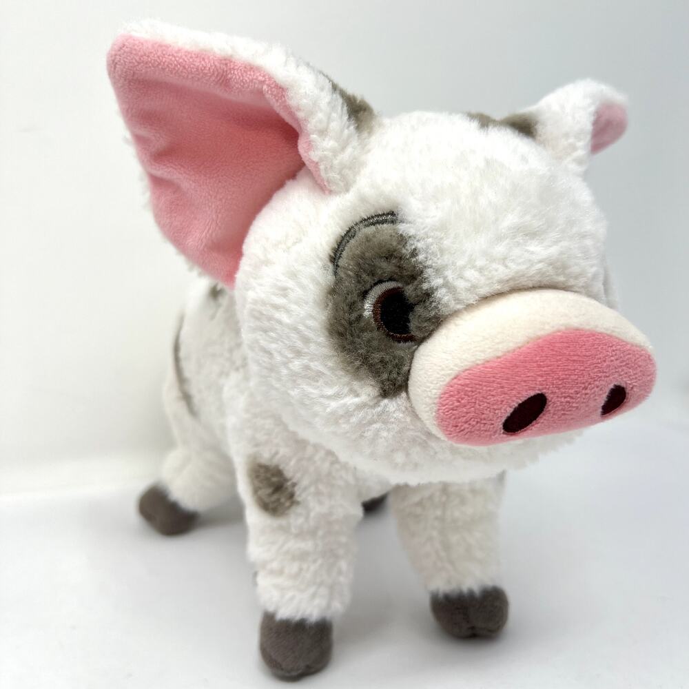 Disney Store Official Moana Movie Pua Pig Plush Toy Stuffed animal Cuddly Child